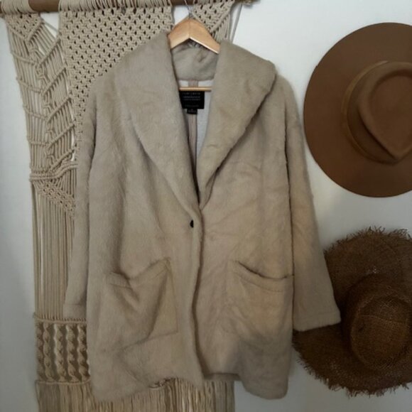 Sanctuary x Anthropologie plush shawl jacket - Picture 1 of 1